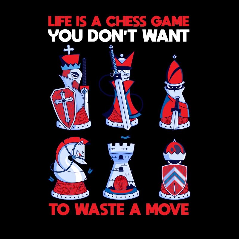 Chess Life Chess Game Doesn't Waste a Move