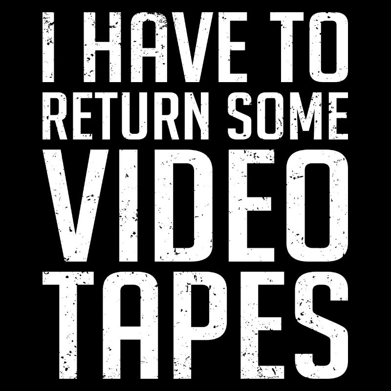 Videokassette Tape Neunziger Geschenk