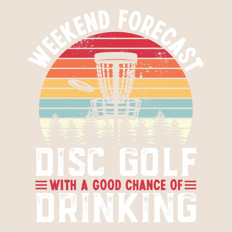 Disc Golf and Drinking Funny Gift