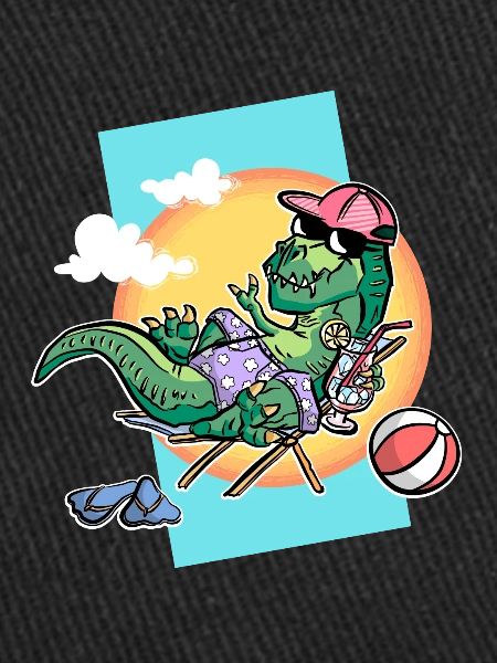 Rex sur la plage
