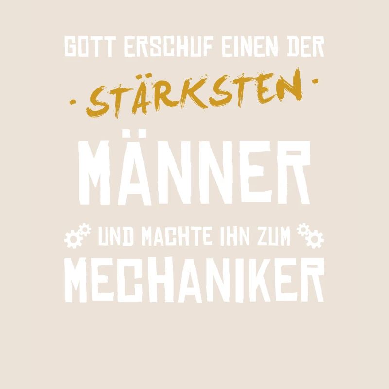 Mechaniker Stärkster Mann Car Technician Auto