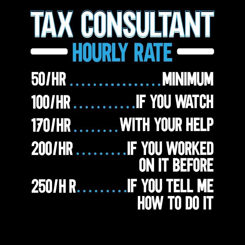 Conseiller fiscal Taux horaire Comptable Saison des impôts