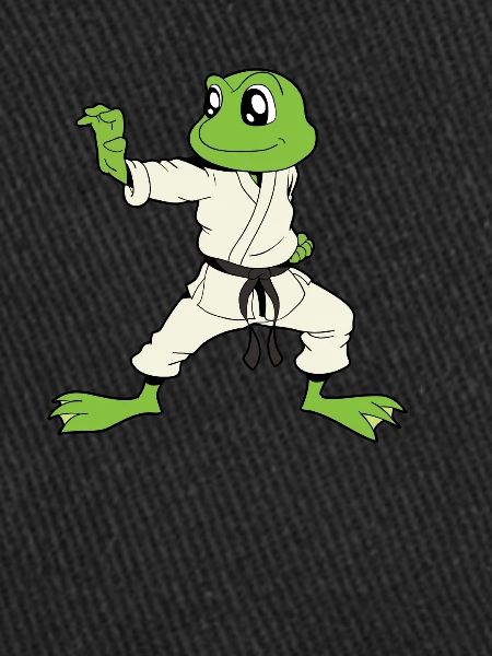 Comic Gecko does karate