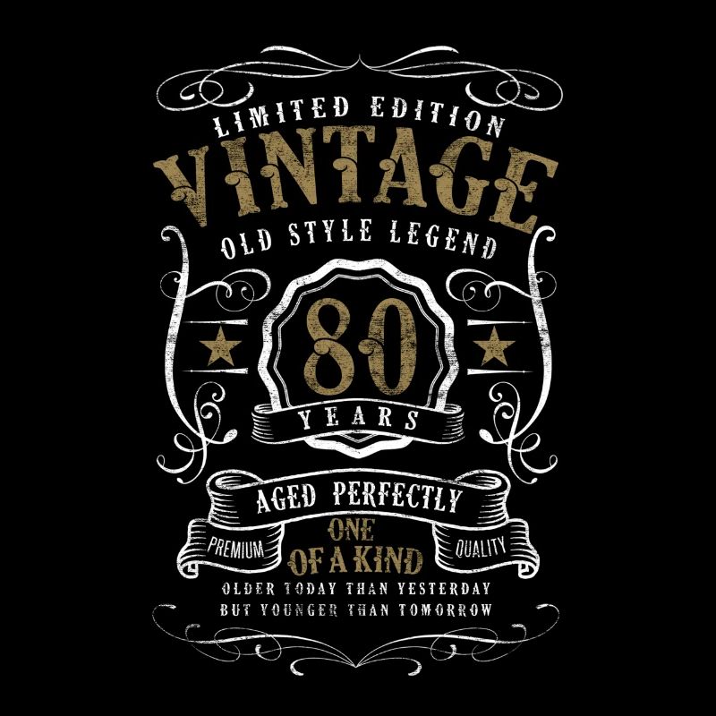 80 Geburtstag Geschenk 80 Jahre alt
