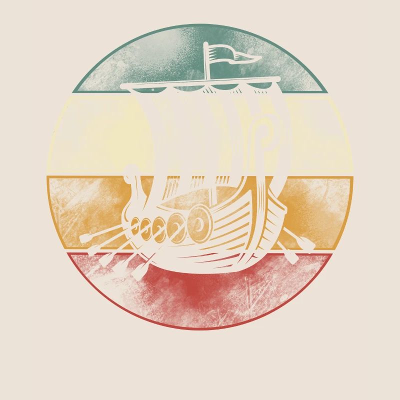 Wikinger Boot, Drachenboot Langschiff