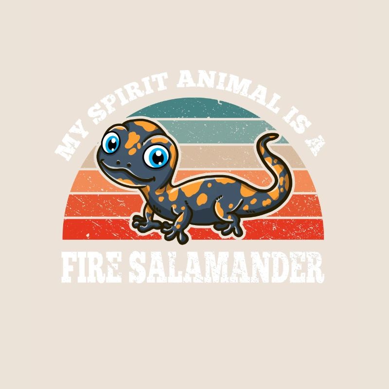 Feuersalamander Mon Animal Une salamandre de feu