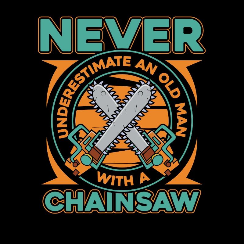 Lumberjack Whale Worker Chainsaw Axe