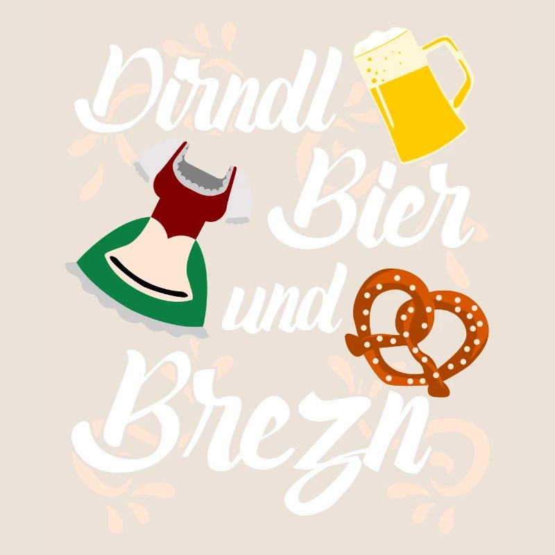 Dirndl Bier und Brezn