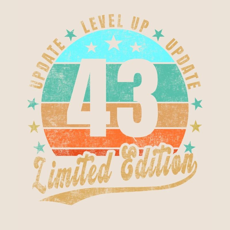 Mise à jour Level Up 43 ans Édition Limitée Rétro