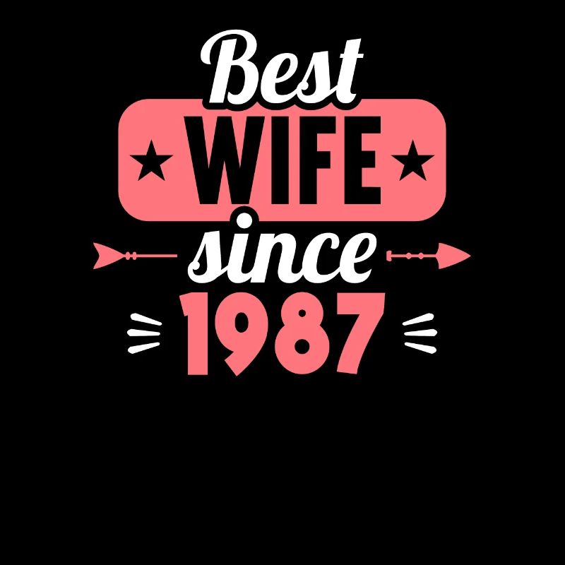 Beste Ehefrau Bester Ehemann seit 1987