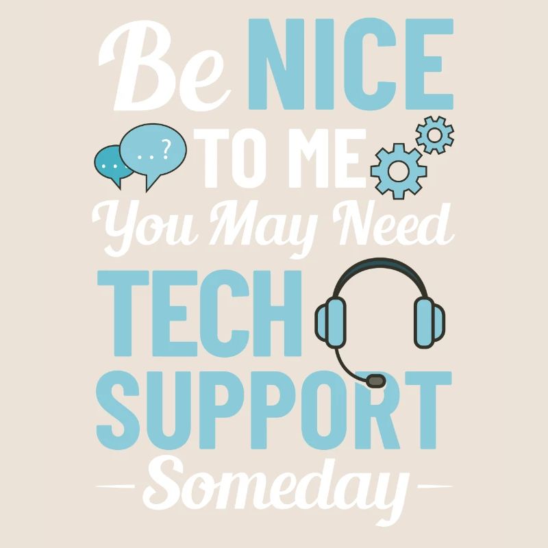 Tech Support IT Technischer Hilfe Helpdesk