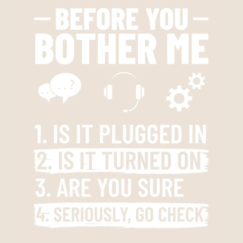 Tech Support IT Technischer Hilfe Helpdesk