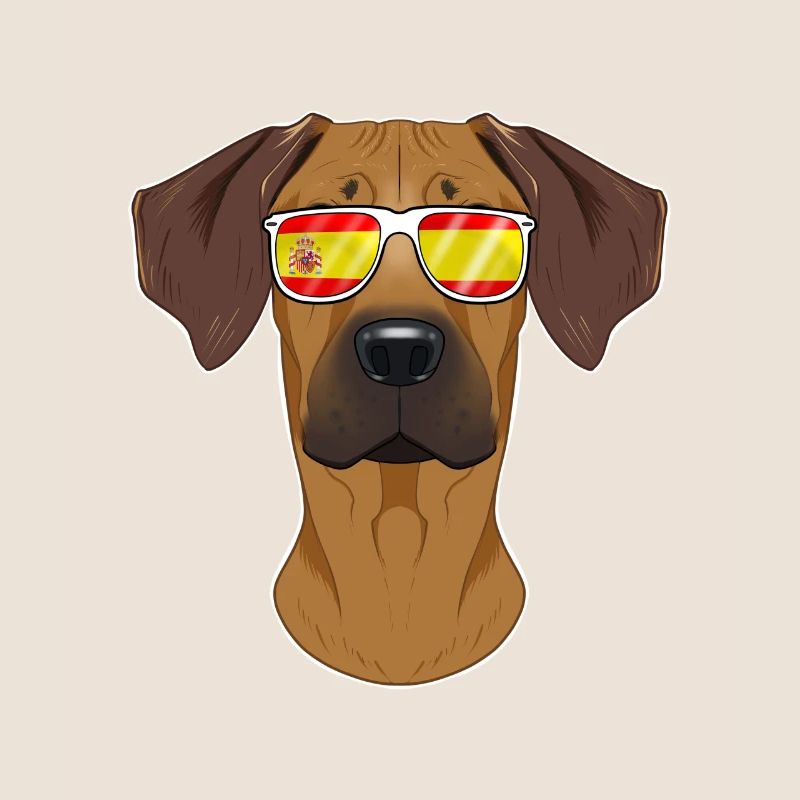 Rhodesian Ridgeback I Espagne Lunettes de soleil I Espagnol