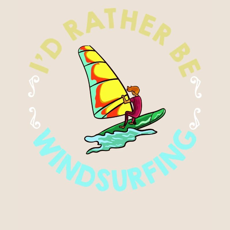 Windsurfing Board Sail Paddle Windsurfer Water