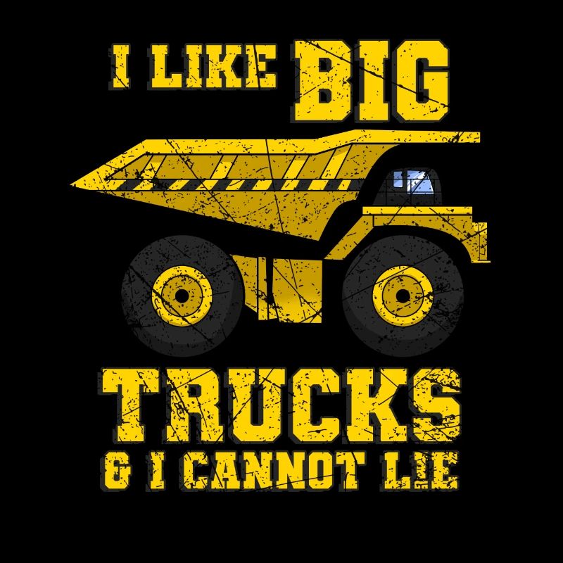 Excavator Construction Site Construction Worker Construction Lie I Gift