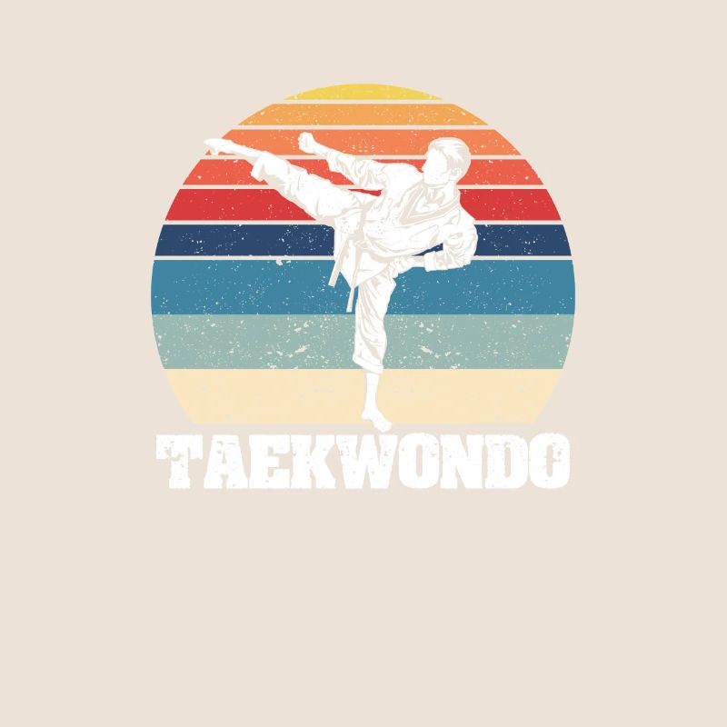 Tae Kwon Do Fighter Taekwondo Combat coréen