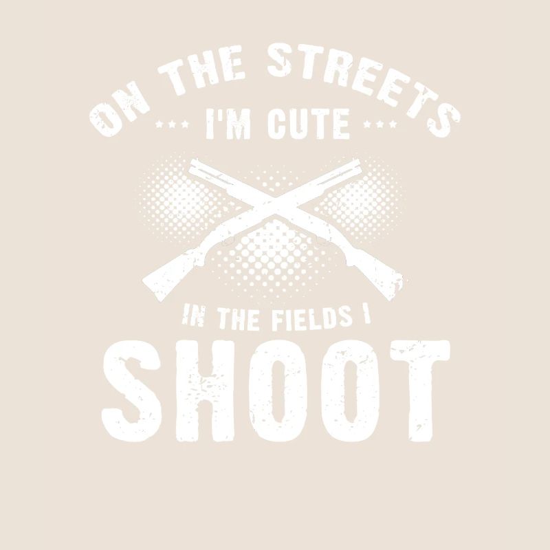 Conception de chasse au canard drôle Conception de chasseurs de canards de chasse