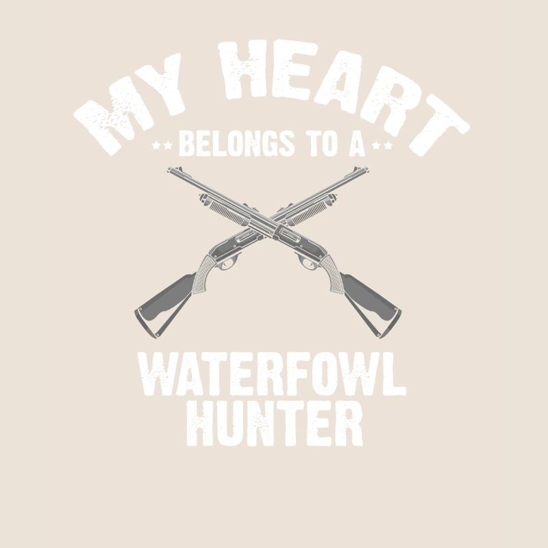 Conception de chasse au canard drôle Conception de chasseurs de canards de chasse