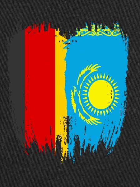 Germany Flag Kazakhstan
