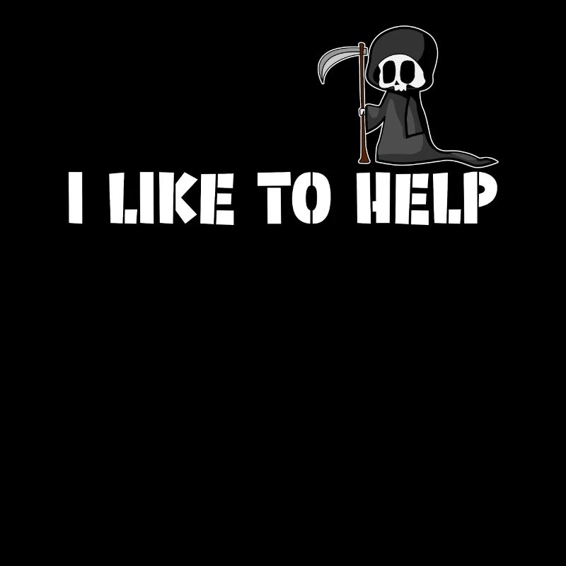 Grim Reaper Disant Blague Grim Reaper