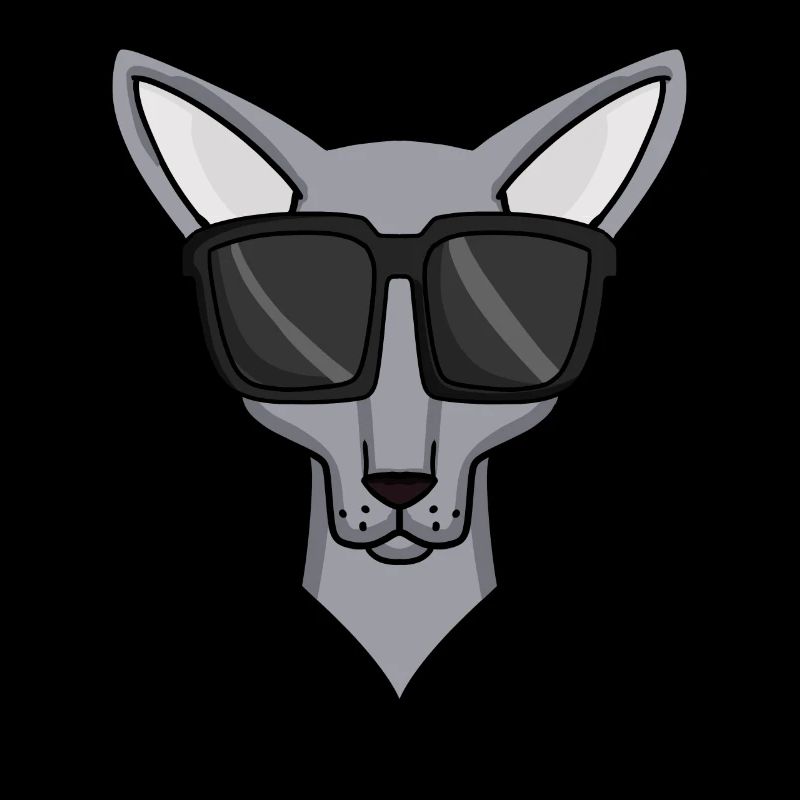 Sphynx Katze mit Sonnenbrille