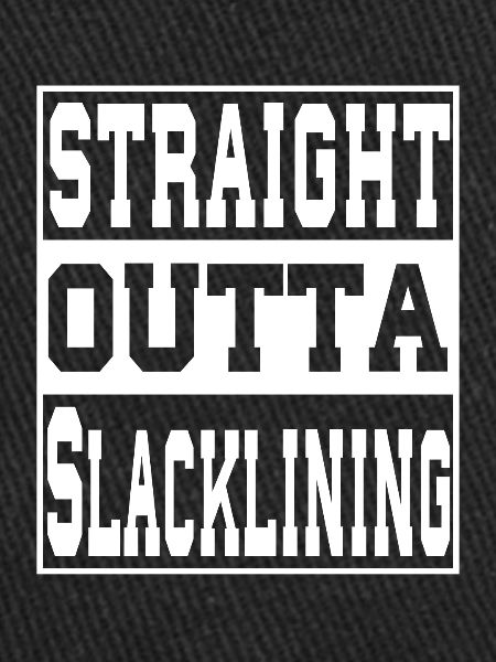 Slacklinging saying funny