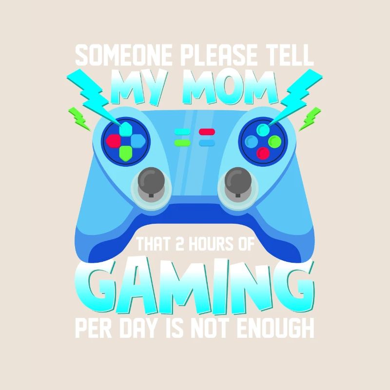 S’il vous plaît dites à ma mère que 2 heures de jeu ne suffisent pas