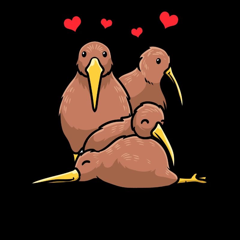 Kiwi brun rayé du Nord