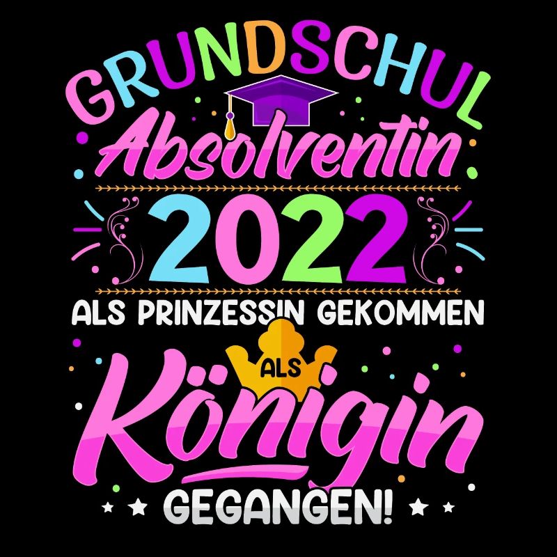 Grundschul Absolventin Abschluss Grundschule
