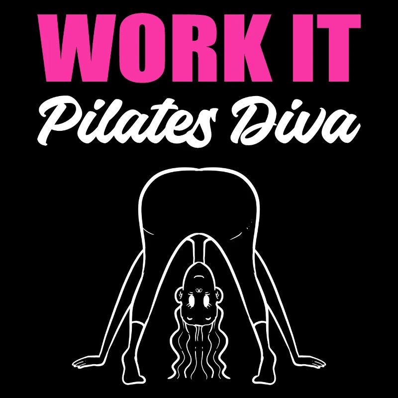 Pilates Diva. Health-loving gift