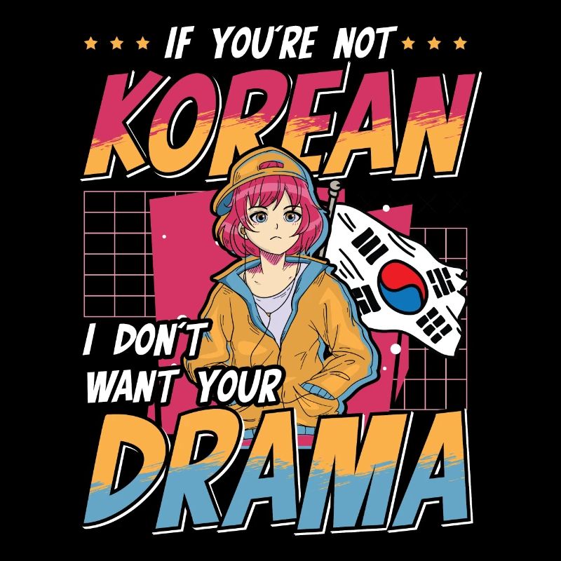 Design pop coréen pour un fan de mode K-Pop