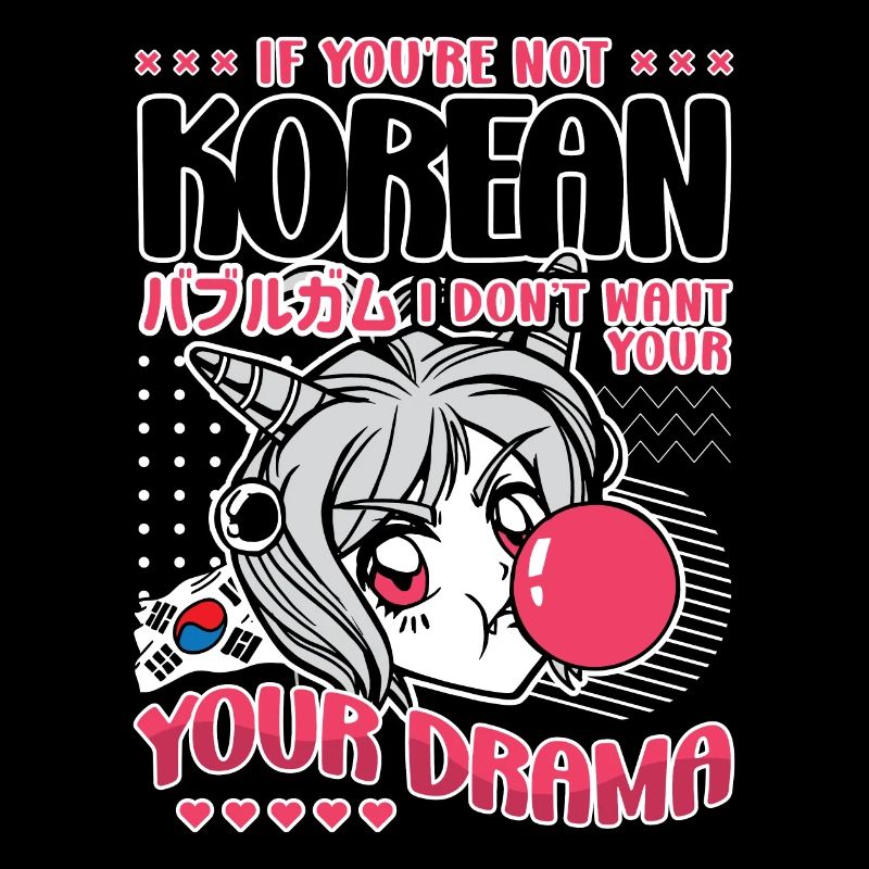 Design pop coréen pour un fan de mode K-Pop