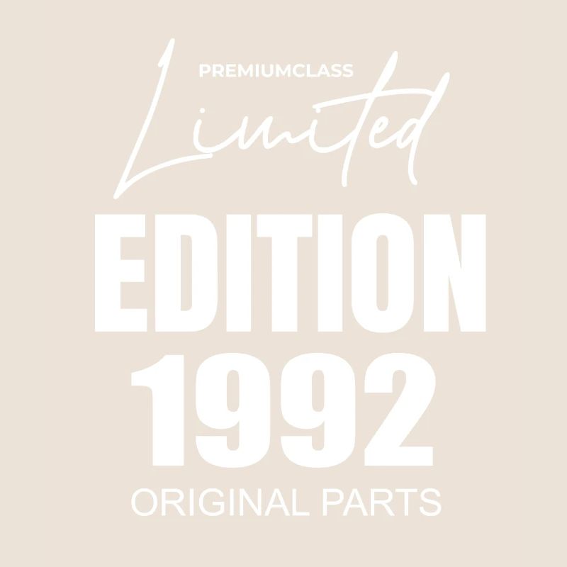 Édition limitée 1992