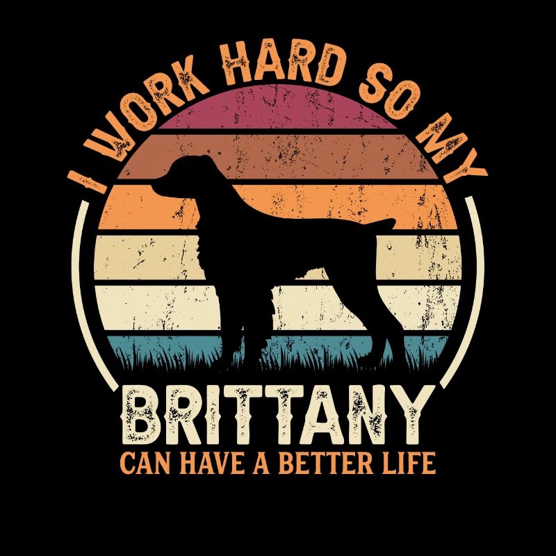 Arbeit Hart Arbeiten - Retro Brittany
