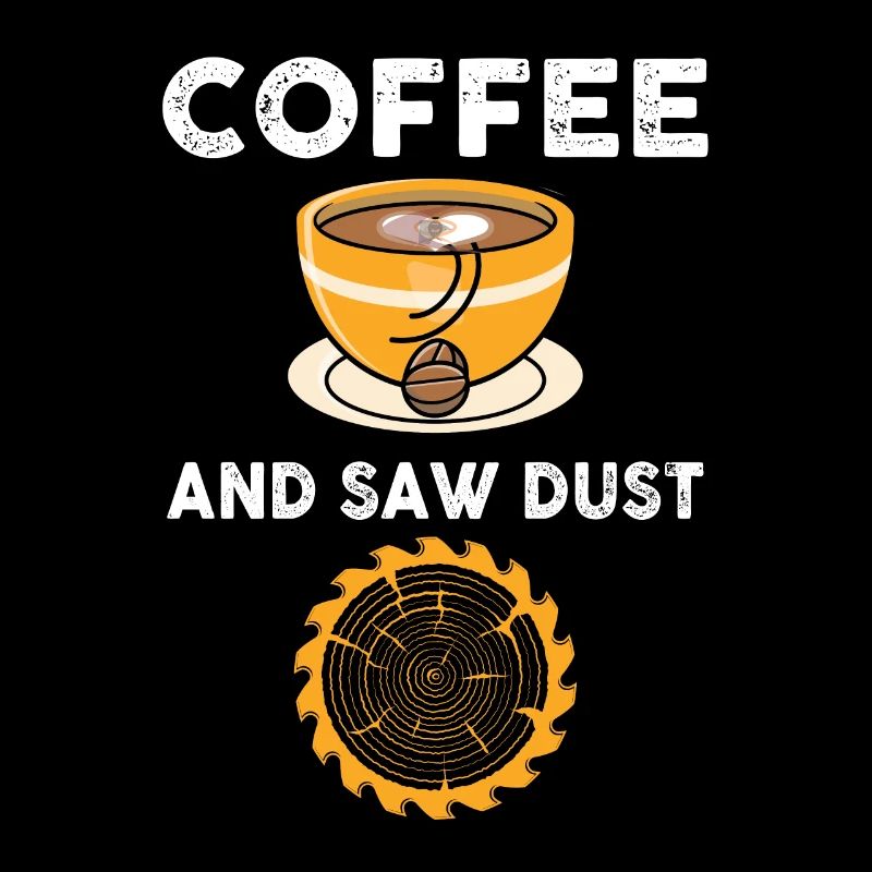 Café et sciure de bois
