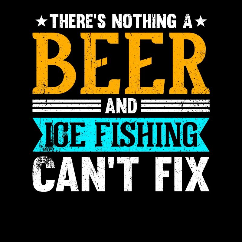 Rien qu’une bière et la pêche sur glace ne peuvent pas réparer