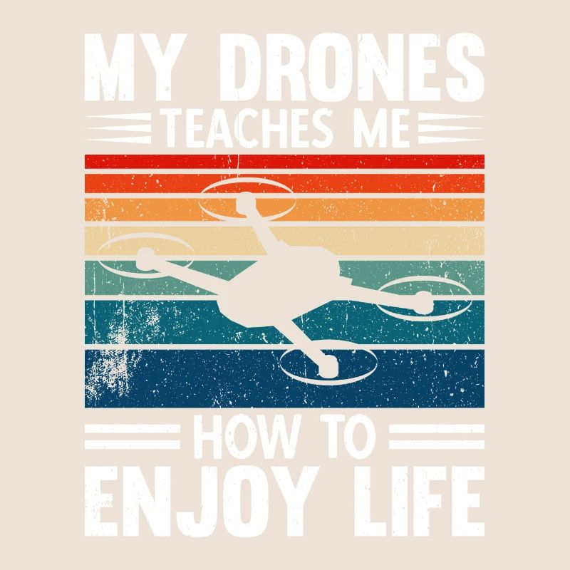 Mes drones m’apprennent à profiter de la vie
