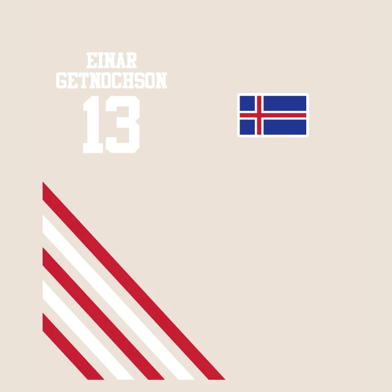 Sauftrikot Island Einar Getnochson