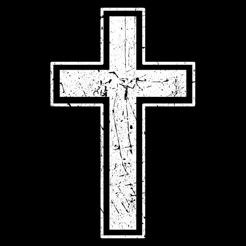 Retro Vintage Jesus Kreuz Geschenkidee