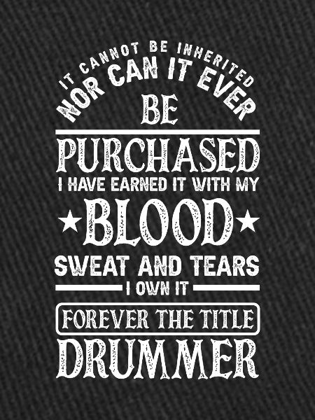 Drums Drummer Gift