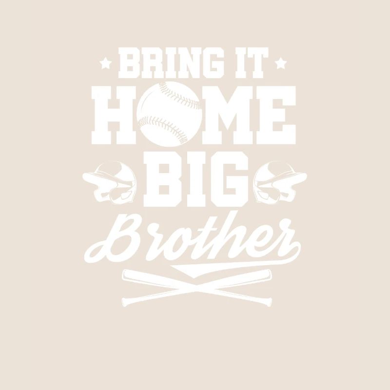 Big Brother Baseball Sibling Gift