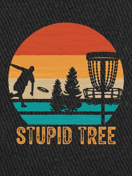 Stupide arbre-disc-golf-vendanges-crucial