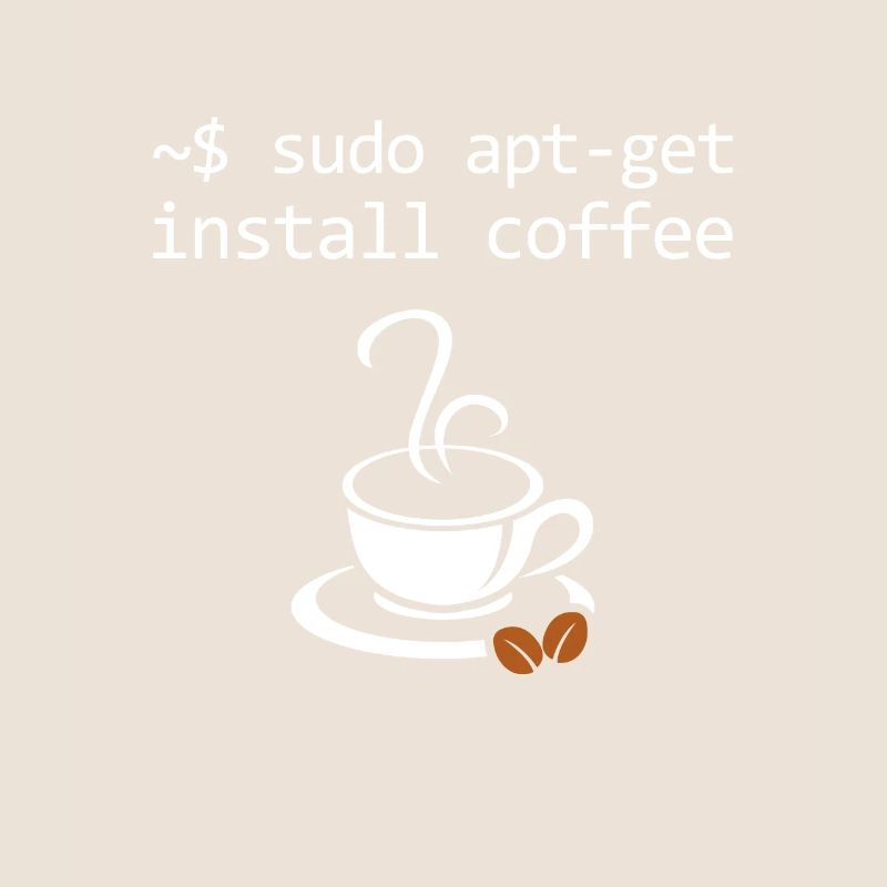 Sudo Install Coffee Informatiker Admin