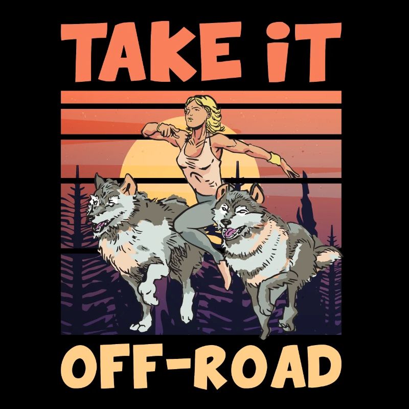 Prenez-le OFF-ROAD Trailrunning Wolfpack