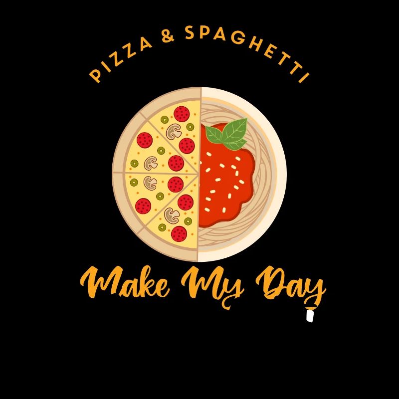 Pizza und Spaghetti machen Probleme Forgetti Pasta