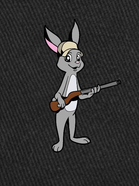 Lapin avec fusil - Hunter