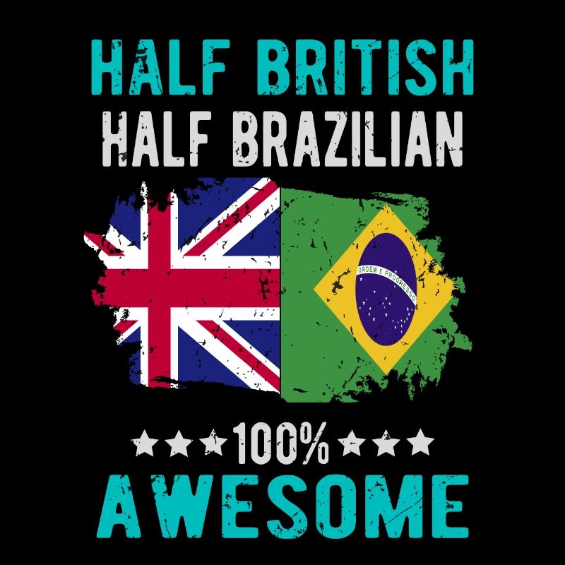 Moitié britannique moitié brésilien