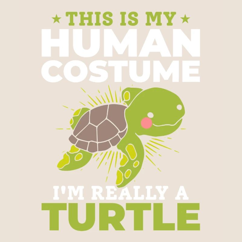 Cute Turtle - This is my human