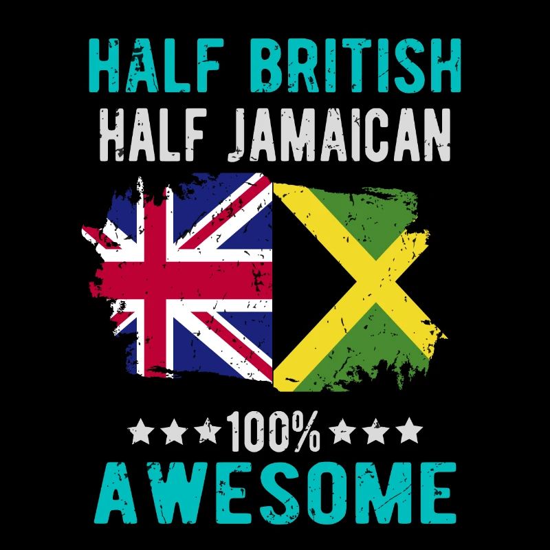 Moitié britannique moitié jamaïcain
