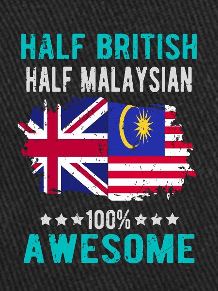 Half British Half Malaysian